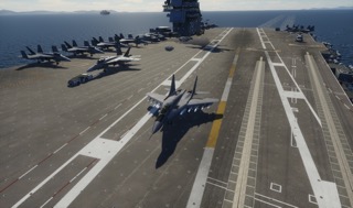 MiG-29_Landed-Carrier