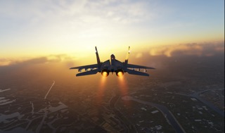 MiG-29_Rear-Afterburner